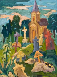 Cimetière et chapelle, 2005
